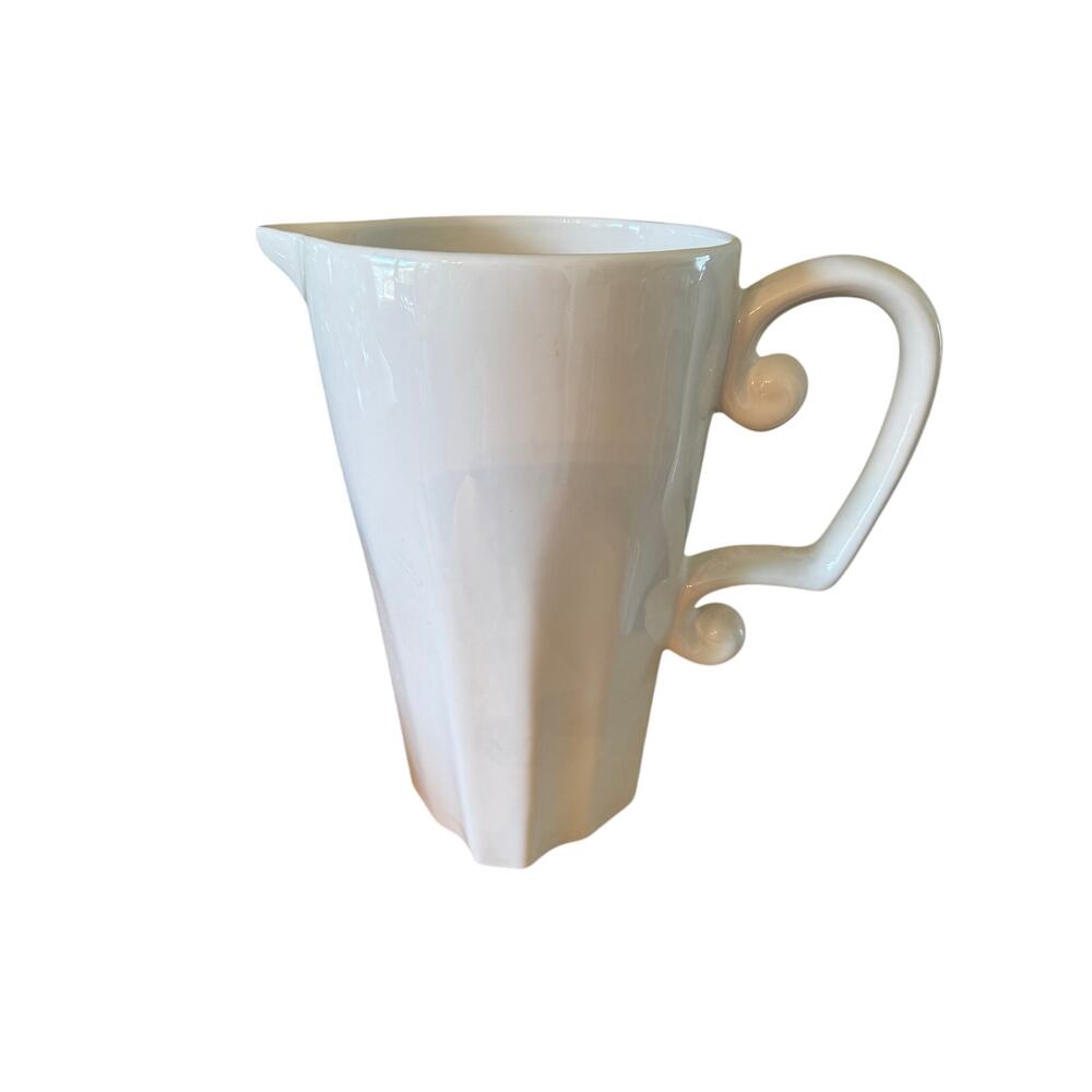 White Pitcher Destin Handcrafted in Portugal